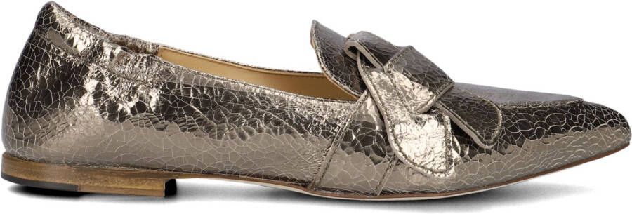 VIA VAI Zilveren Loafers Lola Rayne