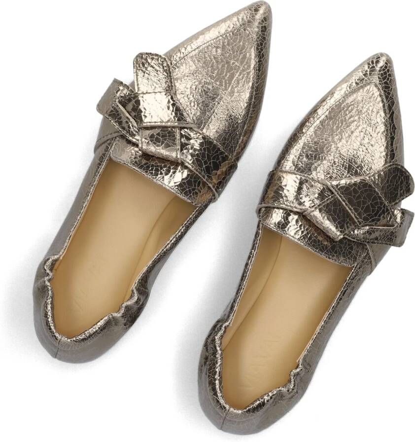 VIA VAI Zilveren Loafers Lola Rayne