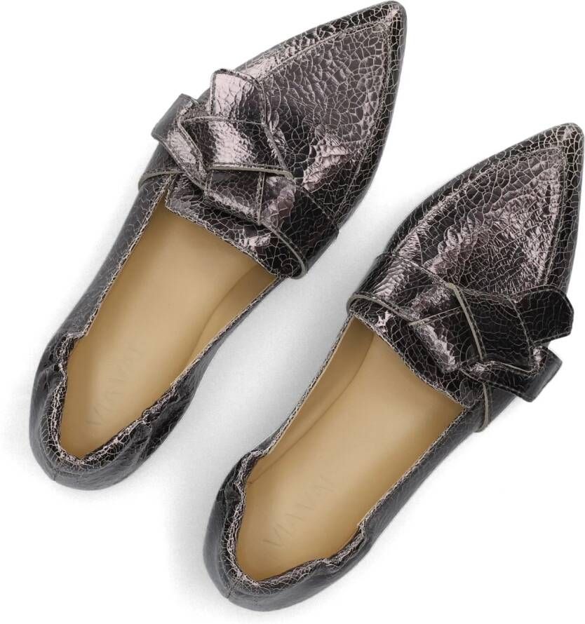 VIA VAI Zwarte Loafers Lola Rayne