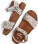 VINGINO Tavi leren sandalen met dierenprint wit zwart Leer Dierenprint 27 - Thumbnail 5