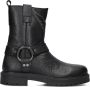 Vingino Carice Biker boots zwart Leer Dames - Thumbnail 6