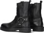 Vingino Carice Biker boots zwart Leer Dames - Thumbnail 7