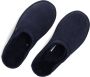 Warmbat Classic Unisex Suede Sloffen Donkerblauw - Thumbnail 7