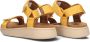 Woden Line Sandalen oranje Textiel Dames - Thumbnail 6