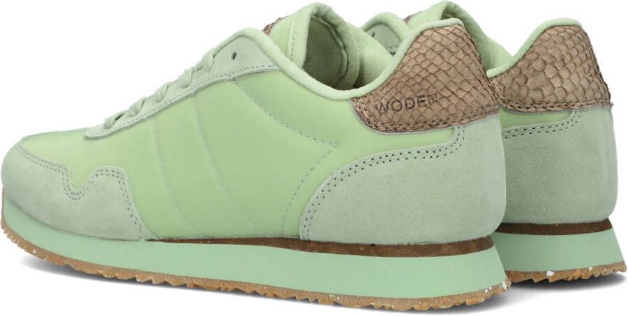 Woden Groene Lage Sneakers Nora Iii