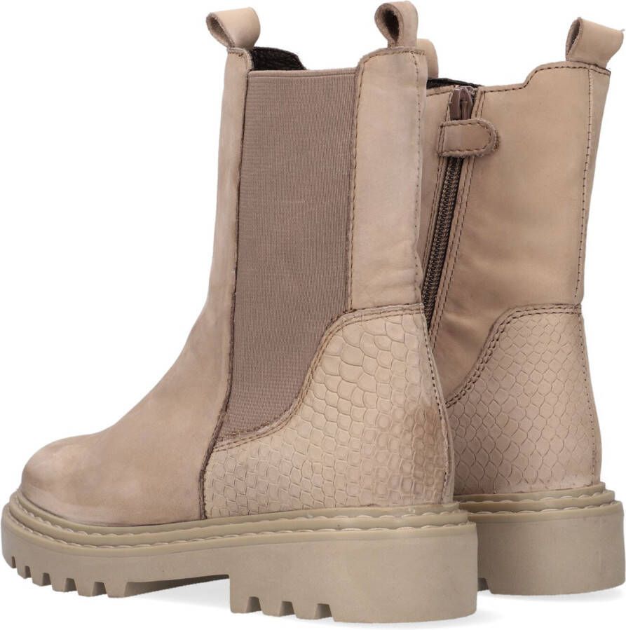 Wysh Beige Chelsea Boots Madi