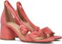 Fabienne Chapot Bowie Sandal suède sandalettes roze - Thumbnail 1