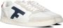 Faguo Baskets Hazel Lage sneakers Leren Sneaker Heren Wit - Thumbnail 1