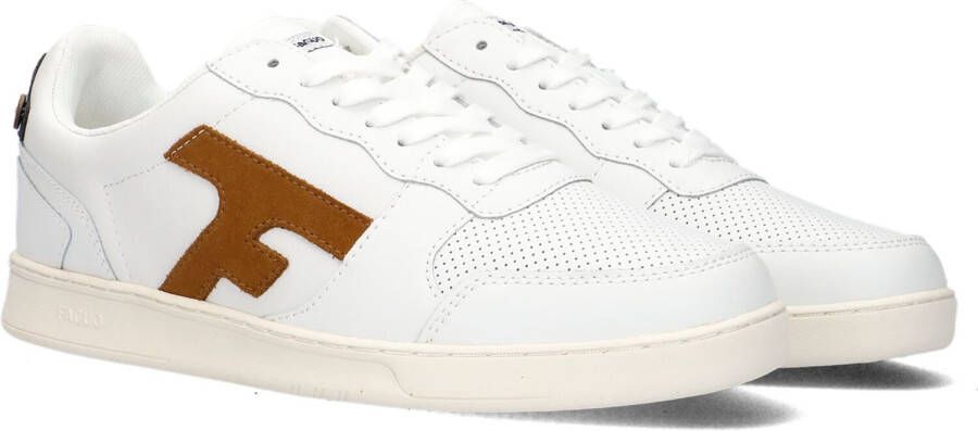 Faguo Witte Lage Sneakers Baskets Hazel