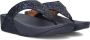 Fit Flop Lulu glitter toe thongs X03 399 midnight nav donkerblauw - Thumbnail 1