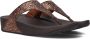 FITFLOP Slippers Dames X03 Maat: 38 Materiaal: Textiel Kleur: Brons - Thumbnail 1