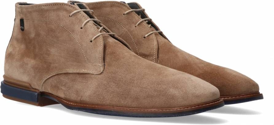 Floris van Bommel Beige Veterschoenen 20160