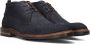 FLORIS VAN BOMMEL Veterschoenen Heren Sfm-50085 Maat: 41⅓ Materiaal: Suède Kleur: Blauw - Thumbnail 1