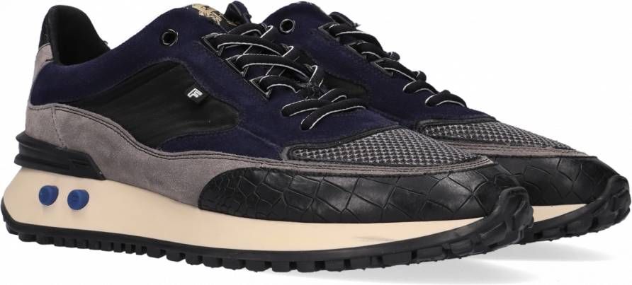 Floris van bommel Noppi 16359 Navy G+ Wijdte Lage sneakers