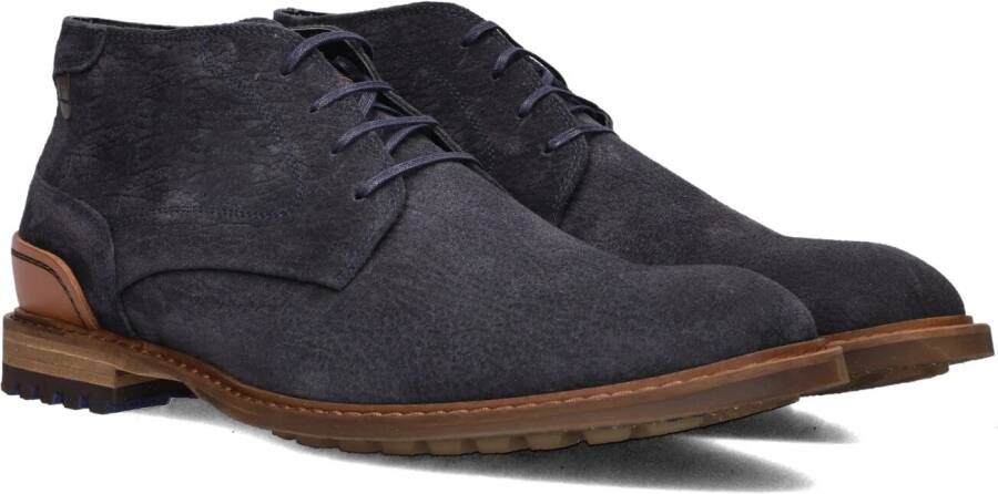 FLORIS VAN BOMMEL Nette Schoenen Heren Sfm-50141 Maat: 39⅓ Materiaal: Leer Kleur: Blauw