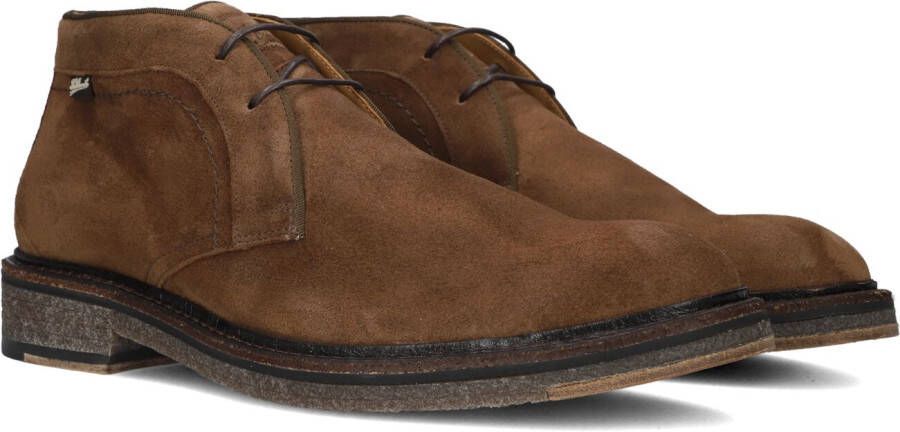 FLORIS VAN BOMMEL Nette Schoenen Heren Sfm-50163 De Tanker Maat: 42⅔ Materiaal: Suède Kleur: Bruin