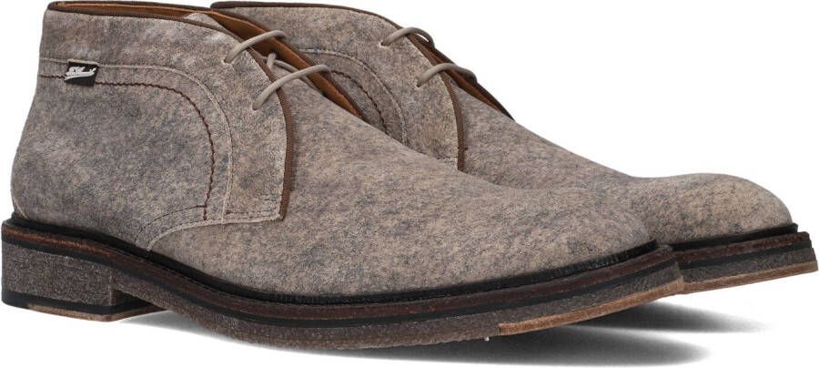 FLORIS VAN BOMMEL Nette Schoenen Heren Sfm-50163 De Tanker Maat: 42 Materiaal: Textiel Kleur: Taupe