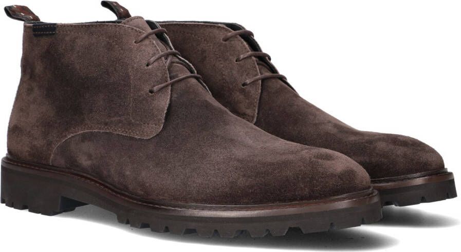 Floris Van Bommel Bruine Veterschoenen Sfm-50082