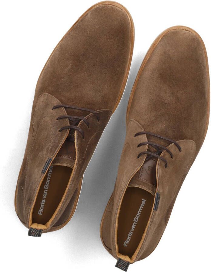 FLORIS VAN BOMMEL Veterschoenen Heren Sfm-50147 Maat: 40 Materiaal: Suède Kleur: Cognac