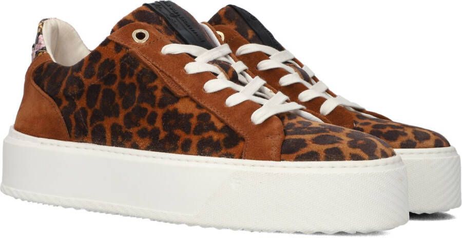 Floris van Bommel SFW-10106-23-01 Volwassenen Lage sneakersDames sneakers Bruin