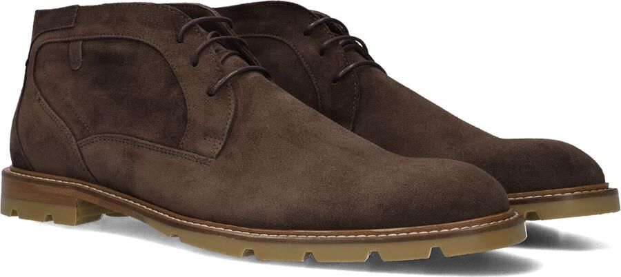 FLORIS VAN BOMMEL Nette Schoenen Heren Sfm-50171 De Braver Maat: 40⅔ Materiaal: Suède Kleur: Bruin