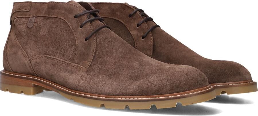 FLORIS VAN BOMMEL Nette Schoenen Heren Sfm-50171 De Braver Maat: 44 Materiaal: Suède Kleur: Bruin