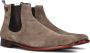 Floris van bommel 60052 De Draver 02.01 Taupe G+ Wijdte Chelsea boots - Thumbnail 1