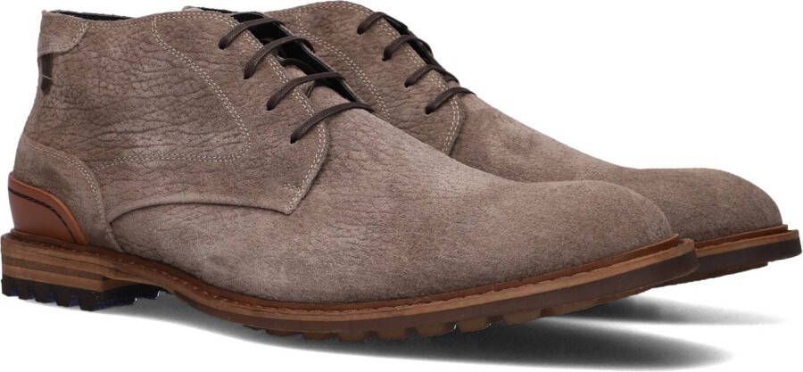 FLORIS VAN BOMMEL Nette Schoenen Heren Sfm-50141 Maat: 46 Materiaal: Suède Kleur: Taupe