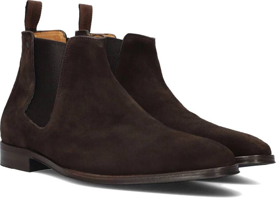 VAN BOMMEL Chelsea boots Heren Sbm-60014 Maat: 43 Materiaal: Suède Kleur: Bruin