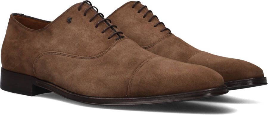 VAN BOMMEL Nette Schoenen Heren Sbm-30088 Maat: 42 Materiaal: Leer Kleur: Cognac