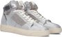 Floris van bommel 10077 Iggi Wedge 01-00 Silver G-Wijdte Sneakers hoge-sneakers - Thumbnail 1