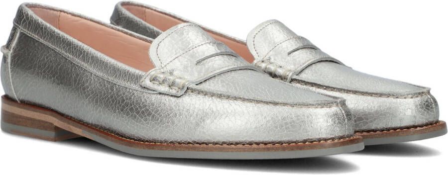 Floris Van Bommel Zilveren Loafers Sfw-40008