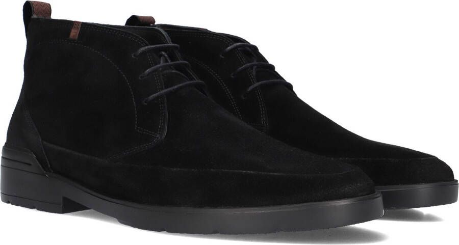 FLORIS VAN BOMMEL Nette Schoenen Heren Sfm-50140 De Venker Maat: 44 Materiaal: Suède Kleur: Zwart