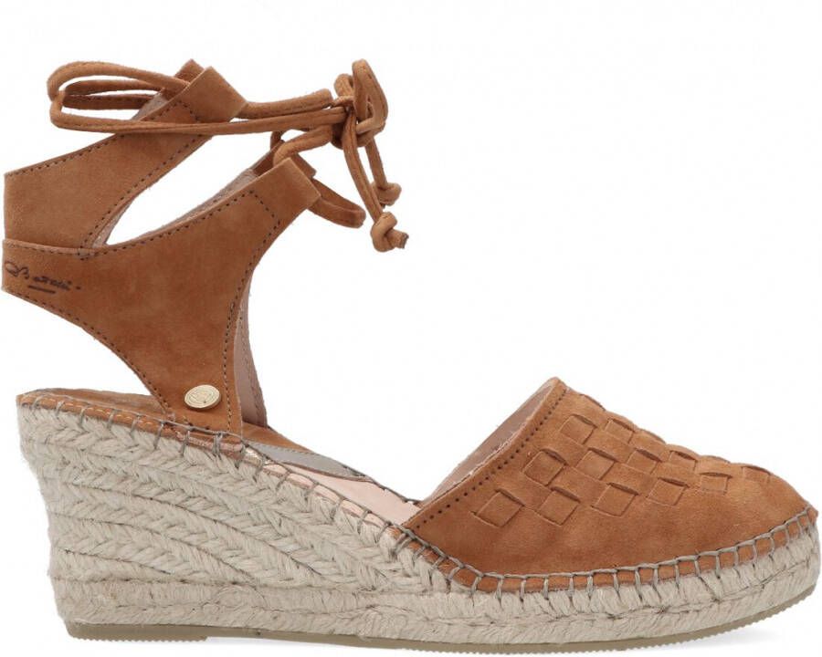 Fred de la Bretoniere 153010202 Espadrilles Zomer Schoenen Dames Cognac