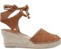 Fred de la Bretoniere 153010202 Espadrilles Zomer Schoenen Dames Cognac - Thumbnail 1