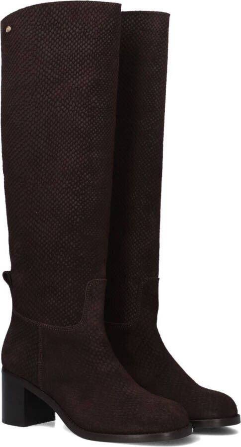 FRED DE LA BRETONIERE Hoge Laarzen Dames Finy Hey Maat: 36 Materiaal: Suède Kleur: Bruin