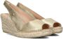 Fred de la Bretoniere Gouden Espadrilles Clare Beau Schoenen Yellow Dames - Thumbnail 1