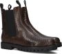 Fred de la Bretoniere Chelsea Boot Minou Brown Olivegloss Dames Laarzen - Thumbnail 1