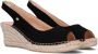 FRED DE LA BRETONIERE Espadrilles Dames 153010240 Maat: 40 Materiaal: Suède Kleur: Zwart - Thumbnail 1