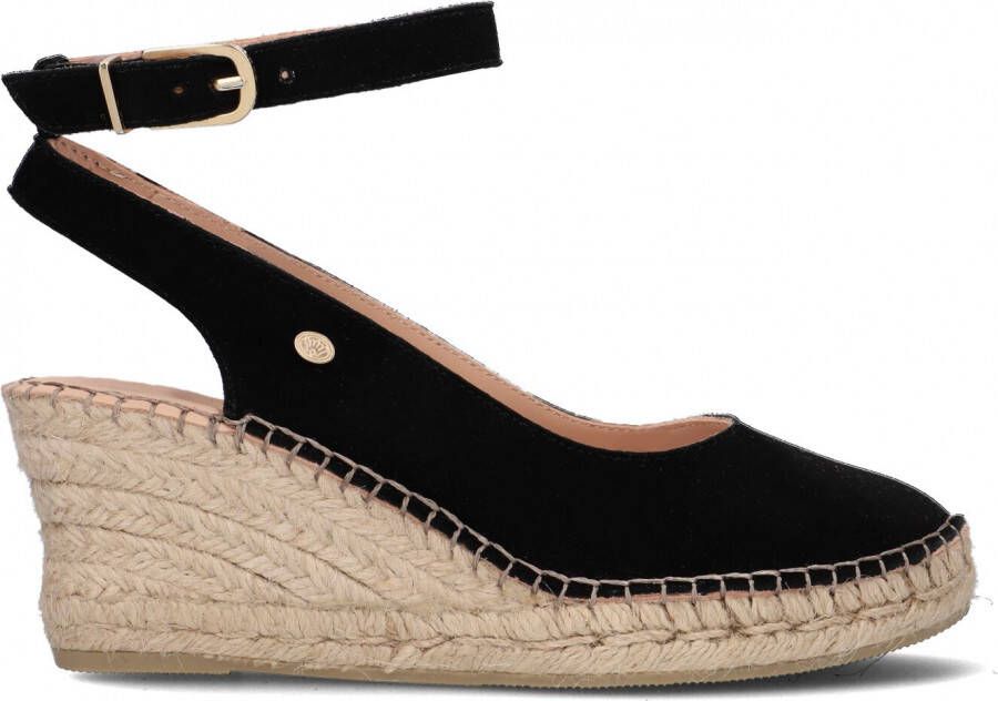 Fred de la Bretoniere 153010245 Espadrilles Zomer Schoenen Dames Zwart