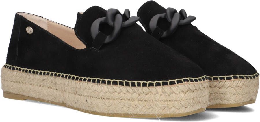 FRED DE LA BRETONIERE Espadrilles Dames June Li Maat: 42 Materiaal: Suède Kleur: Zwart