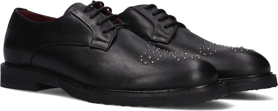 Fred de la Bretoniere Paris Derby Veterschoenen Dames Zwart