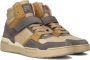 G-Star RAW Retro Sneaker bruin Tinten Attacc Mid Nub W Hoge sneakers Leren Sneaker Dames Beige - Thumbnail 1