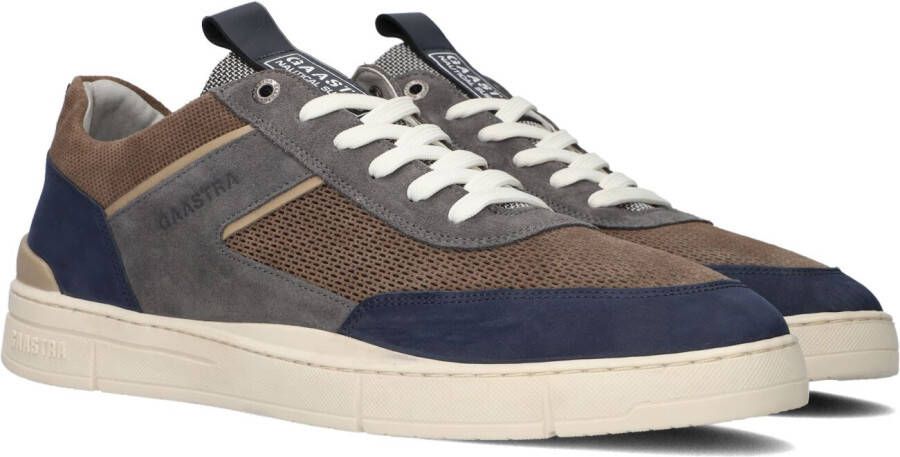 Gaastra Taupe Nubuck Lage Sneakers Barrick M Multicolor Heren