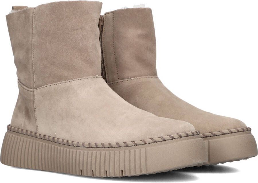 GABOR Enkelboots Dames 542 Maat: 42 Materiaal: Suède Kleur: Beige