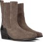 Gabor 674.1 Enkellaarsjes Enkelboots met rits Dames Beige - Thumbnail 1