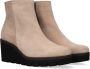 Gabor 780.1 Enkellaarsjes Enkelboots met rits Dames Beige - Thumbnail 1