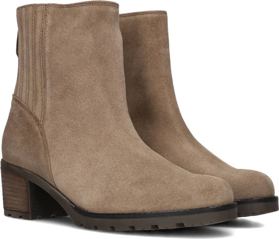 Gabor 802.3 Enkellaarsjes Enkelboots met rits Dames Beige