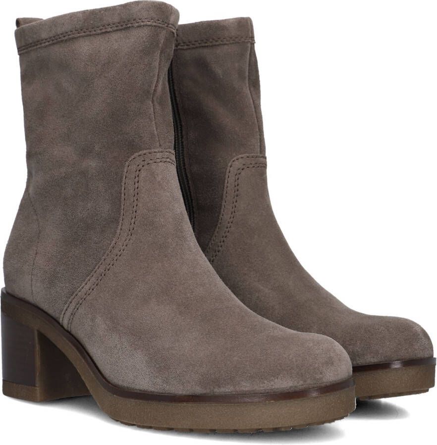 Gabor 851 Enkellaarsjes Enkelboots met rits Dames Beige