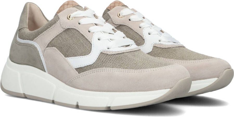 Gabor Sneakers Taupe Synthetisch 101325 Dames Kunstleer